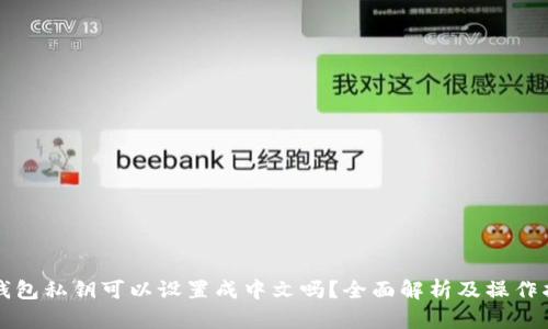 TP钱包私钥可以设置成中文吗？全面解析及操作指南